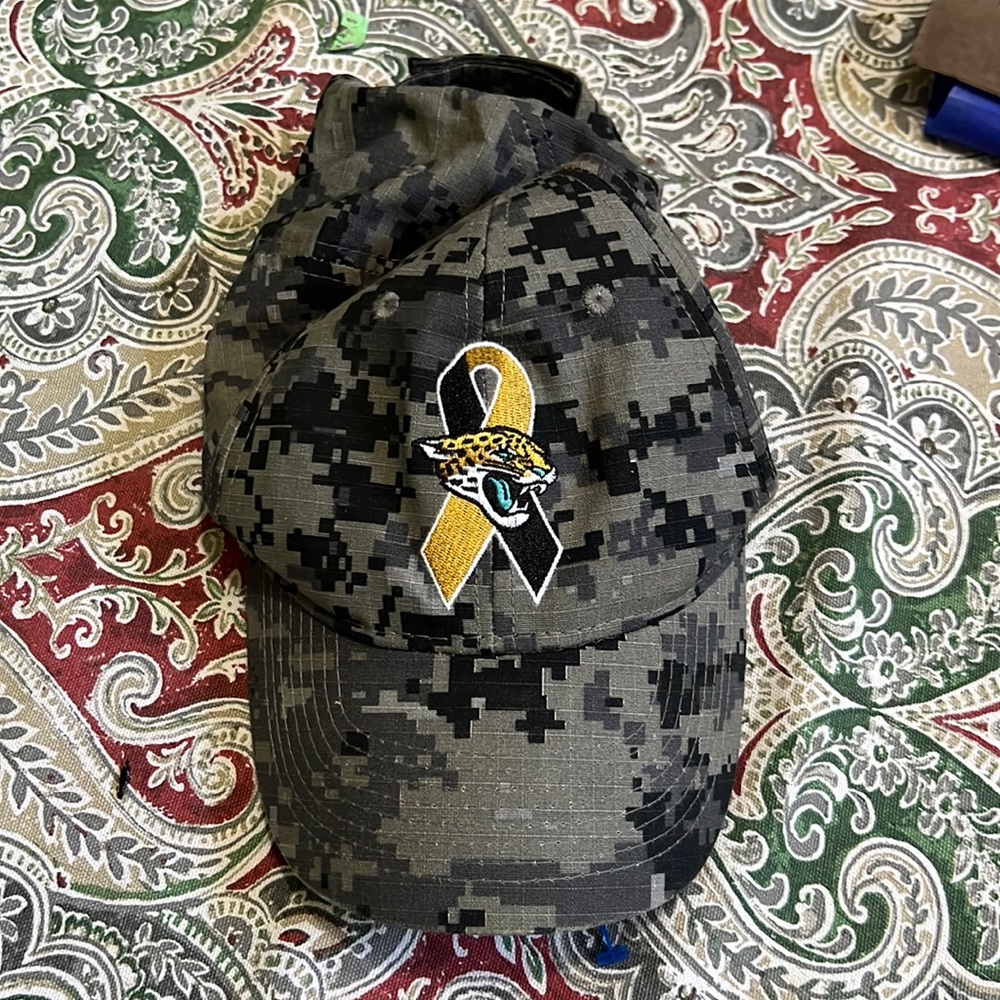 Jacksonville Jaguars digital camo ball cap